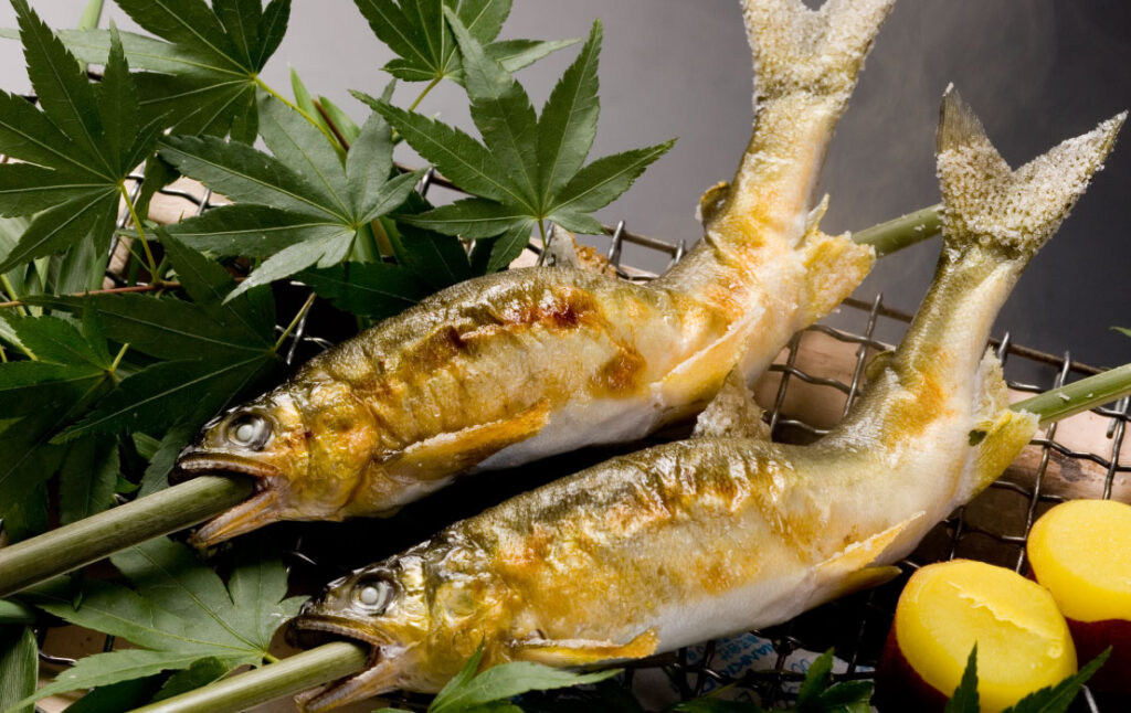 ホテル河内屋 川魚の焼き物