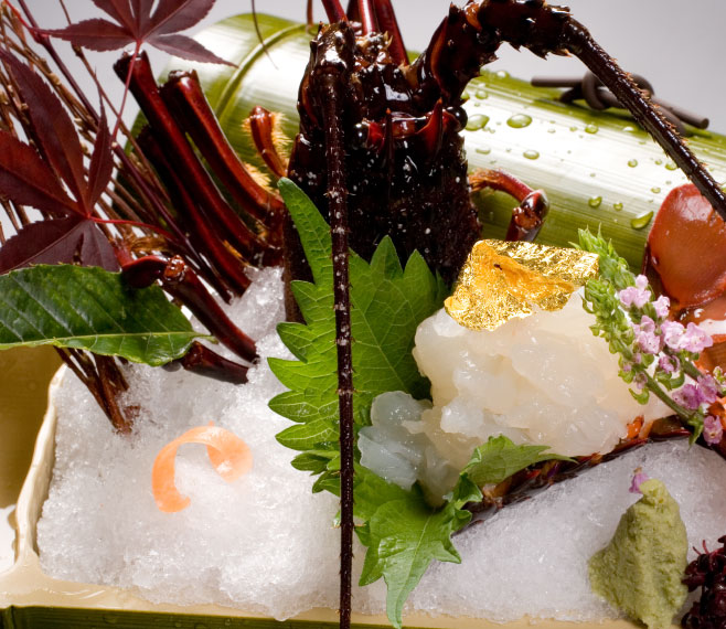 ホテル河内屋 伊勢海老のお造り