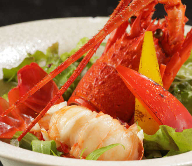 ホテル河内屋 伊勢海老ボイル