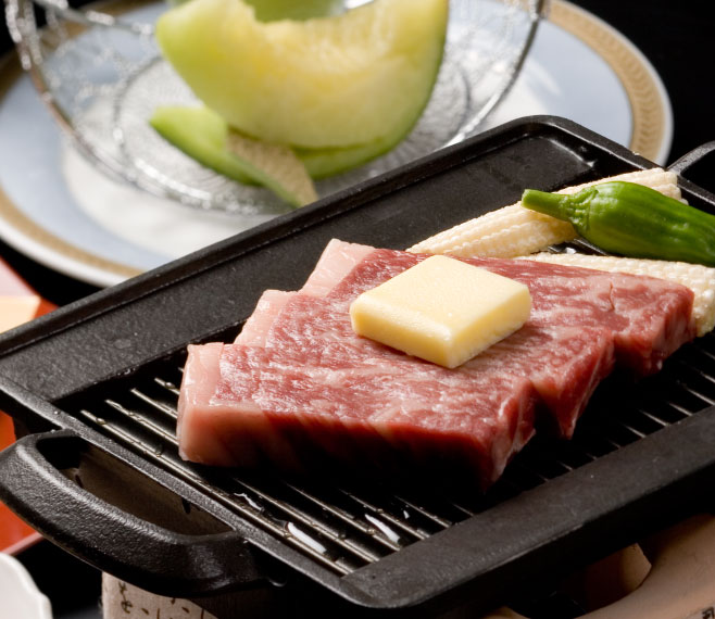 ホテル河内屋 特選ステーキ