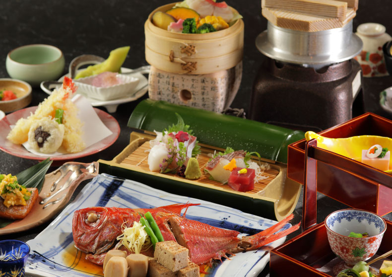 ホテル河内屋 コース料理