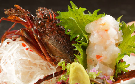 伊勢えびのお造り